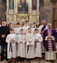 Svečano uvedeno osmero novih ministranata u ministrantsku službu